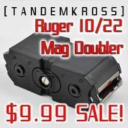 Ruger 10/22 Magazine Doubler by TANDEMKROSS- $9.99