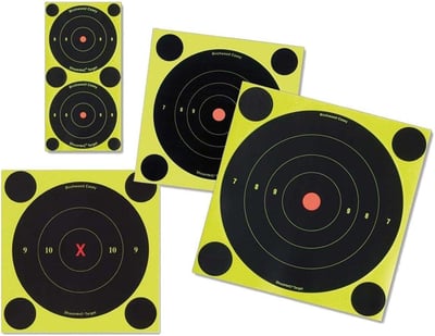 BIRCHWOOD CASEY Shoot-N-C 3" Bull's-Eye Reactive Targets - Highly Visible Self-Adhesive 240 Targets, 600 Repair Pasters - $13.48 + FREE Shipping