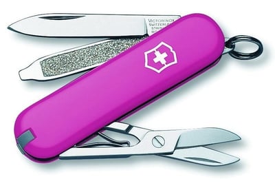Victorinox Swiss Army Classic SD Pocket Knife, Pink - $16.99 (Free S/H over $25)