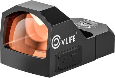 CVLIFE WolfCovert Multiple Reticle Red Dot (Compatible with RMR) Motion Awake 2 MOA Dot 32 MOA Circle with Adapter Plate for MOS & 21mm Picatinny Base - $76.04 w/code "GZM945Q3" + 10% Prime discount + FREE Shipping