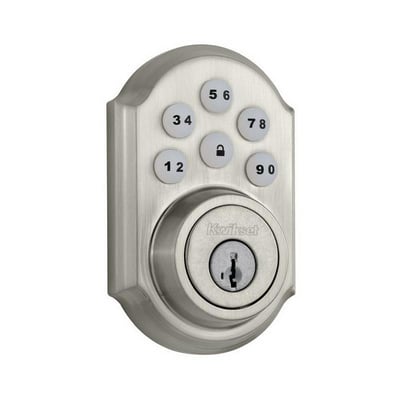 Kwikset 909 SmartCode Electronic Deadbolt featuring SmartKey in Satin Nickel + Free Shipping - $59.99 (Free S/H over $25)