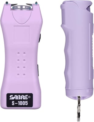 SABRE Self Defense Kit With Pepper Spray And Stun Gun Flashlight - $19.69 + FREE Shipping