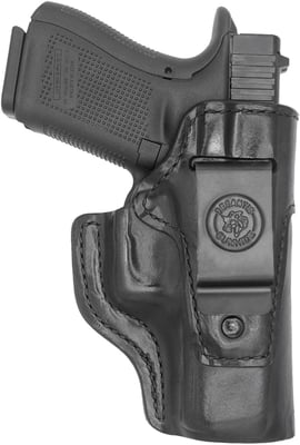 Desantis Inside Heat IWB Gun Holster - Concealed Carry, Leather Holster Fits The Glock 19, Glock 19 Gen 5, Glock 23, Glock 32, Glock 19X, Glock 45; Ruger RXM - Right Hand Draw, Black - $29.99 + FREE Shipping