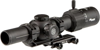 Sig Sauer Tango-MSR LPVO 1-8x24mm SFP Tactical Riflescope Waterproof Shockproof Gun Scope with 30mm Maintube, Illuminated Reticle, Lens Covers & Cantilever Mount, Black - $359 + FREE Shipping