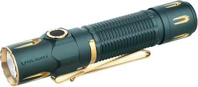 OLIGHT Warrior 3S 2300 Lumens Rechargeable Tactical Flashlight, Dual-Switches with Proximity Sensor, Powered by Customized Battery for Emergency (Dream Blue) - $107.99 + FREE Shipping