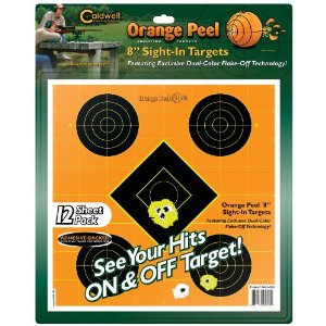 Caldwell Orange Peel Sight-In Target-12 Sheets (8-Inch) + Free Shipping* - $42.99 (Free S/H over $25)