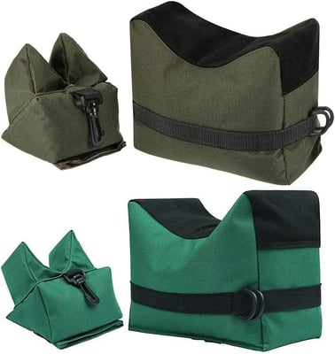 Shooting Rest Bags Army Green + Dark Green, 2 Sets - $12.99 + FREE Shipping