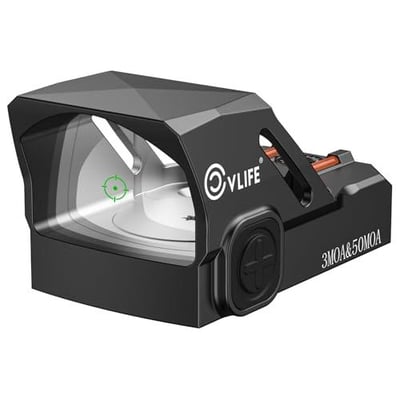 CVLIFE WolfCovert Multi-Reticle Red/Green Dot for Doctor Cut 3 MOA Dot & 50 MOA Circle Motion Awake with Fiber Optic and Adapter for MOS & 21mm Picatinny - $84.79 w/code "FJ6NFAXL" + FREE Shipping