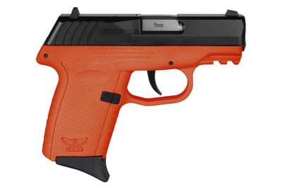 SCCY CPX-2 Gen3 9mm Pistol with Orange Polymer Frame and Black Nitride Slide - $149.99 (Free S/H on Firearms)