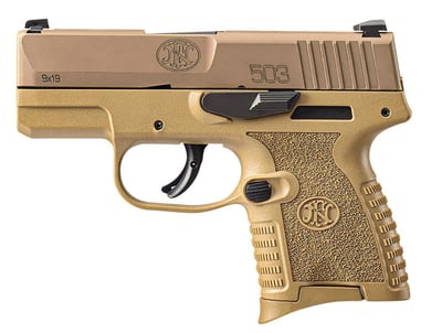 FN 503 9mm 3.10" 6+1, 8+1 FDE - $299.99 (free store pickup/free ship to store)