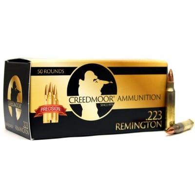 4 Boxes (200 rounds) Creedmoor .223 55 Gr FMJ Ammunition - $146