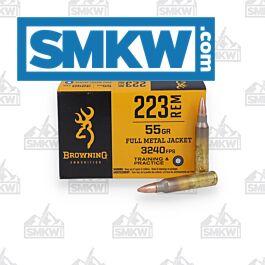 Browning Training and Practice Ammo 223 Remington 55 Grain FMJ 20 Rounds - $9.99