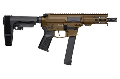 CMMG Banshee MKGs 9mm AR Pistol with 5 Inch Barrel and Midnight Bronze Finish - $1339.99 (Free S/H on Firearms)