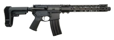 PSA AR-15 Pistol 10.5" 300 Blackout 1:8 Nitride 12" Slant M-LOK MOE EPT SBA3 - $579.99 + Free Shipping