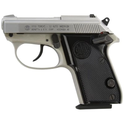 Beretta Tomcat Series 2.4" BBL Pistol - Stainless Steel - BEJ320500CA - $359 