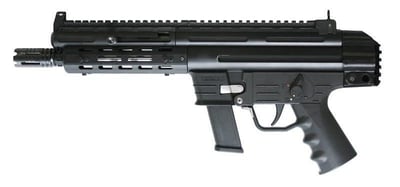 American Tactical GSG-9 HGA 9mm 7.9″ Pistol, MLOK, SIG & Glock Magazine Adapter, No Mag, Black - $506.99