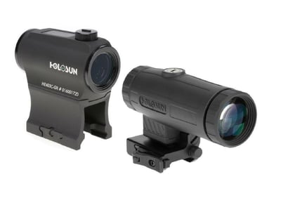Holosun HE403C-GR Micro Green Dot Sight w/ HM3X 3X Magnifier - $394.98 + Free Shipping 