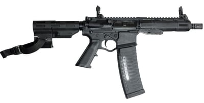 ATI Alpha Maxx HGA 5.56 7.5" Poly 7" M-LOK 60rd Pistol w/ Flip Up Sights & Brace Black - $335.06 (FREE Shipping on Firearms)