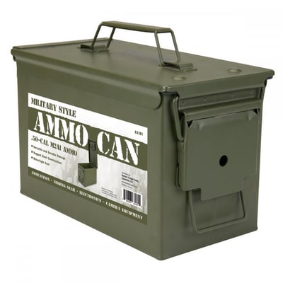 .50 Cal Metal Ammo Can - $12.99 after coupon "16340135"