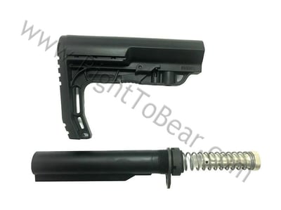 Mission First Minimalist Stock + Mil-Spec 6 Position Buffer Tube Kit - Black - $53.95