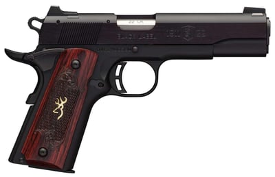 Browning 051851490 1911-22 Black Label Medallion 22 LR 4.25" 10+1 Black - $599.99 (Add To Cart) 