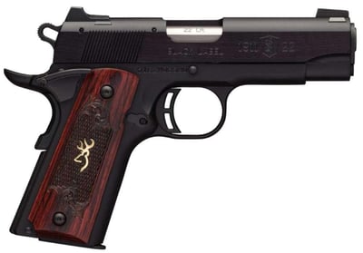 Browning 1911-22 Black Label Medallion 22 LR 3.63" 10+1 Black - $588.97 (Add To Cart)