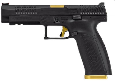 CZ P-10 F Competition Ready, 9mm, 5" Barrel, 2- 19rd Magazines, Optics Ready, Pistol - $690