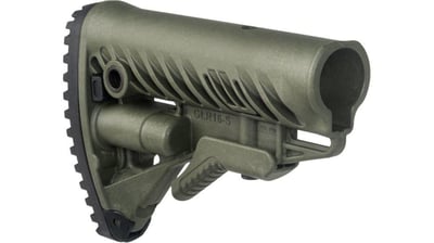 FAB Defense AR-15/M4 Stock With Battery Storage And Rubber Buttpad, FDE, GLR16CP - $53.95 w/code "GUNDEALS" (Free S/H over $49 + Get 2% back from your order in OP Bucks)