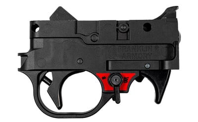 Franklin Armory Black Curved Trigger Drop-In Fits Ruger 10/22 - $285.99 (Add to Cart to See Best Pricing) + Free Shipping
