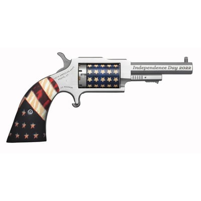 NAA NAA-1860-IND "SHERIFF" MINI-REVOLVER 2.5" Independence DAY - $275  