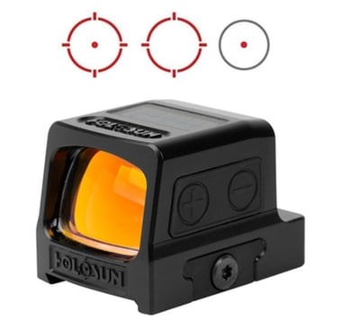 Holosun HE509T-RD X2 Circle Dot Multi-Reticle Red Dot Enclosed Pistol Sight - $327.38 + Free Shipping 