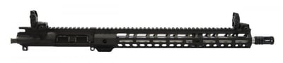 PSA 16" Mid-length 5.56 NATO 1:7 Stainless Steel 15" Lightweight M-lok Upper With MBUS Sight Set No BCG or CH - $279.99 + Free Shipping
