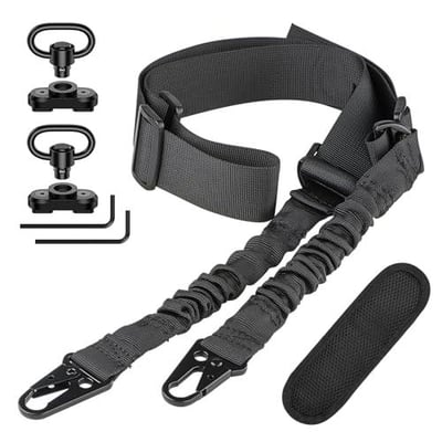 CVLIFE Two Point Sling with Removable Shoulder Pad Adjustable Length with 2 Pack Swivels - $9.59 w/code "QJTAKPBE" + FREE Shipping