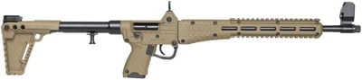 Keltec Sub-2000 9mm 16.25" 17rd Semi-Auto Rifle S&W M&P Mags FDE / Black - $517