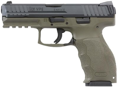 H&K Heckler & Koch VP9 9m OD Green 10 Round Capacity - $699 (Add To Cart) 