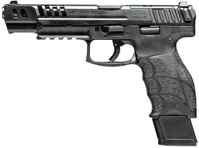 HK VP9 Match 9mm, 5.51" Barrel, Black, Optic Ready, Polymer Frame, 15rd - $910.54 (Add To Cart) (Free S/H on Firearms)