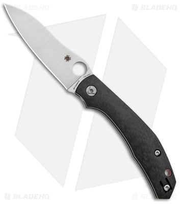 Spyderco Phillips Kapara Compression Lock Knife Carbon Fiber (3.5" Satin) - $203.00 (Free S/H over $99)