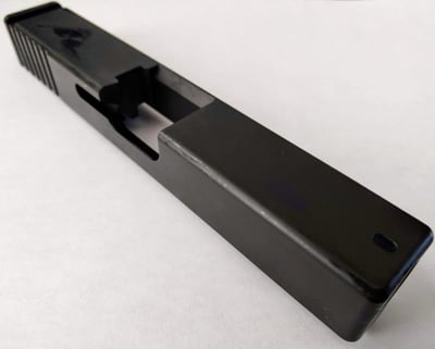 Glock 19 Compatible Solid DLC Rear Serrated Slide - $170 - Free Shipping