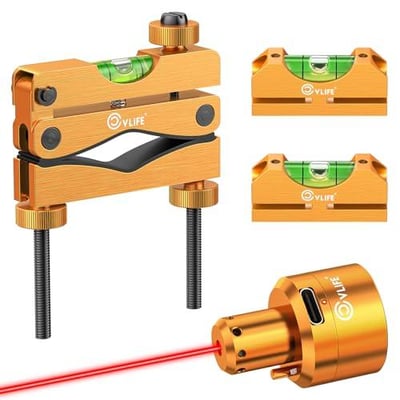40% off CVLIFE Rechargeable Laser Bore Sight with Scope Level Kit 2-in-1 Magnetic Boresight Laser for Multiple Calibers w/code KVIWMTSE - $35.57 + FREE Shipping
