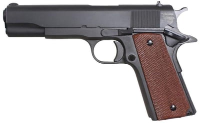 Taylor's & Company 1911 Traditional 45 ACP Pistol - Blue/Black, 5" Barrel, 7+1 Rounds - $387.27  (Free Shipping on Firearms)
