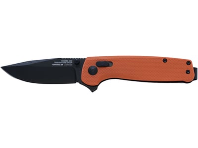 SOG Terminus XR Folding Knife 2.95" Clip Point D2 Tool Steel Black Blade G10 Handle Orange - $19.99 + Free S/H over $49