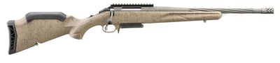 Ruger American Gen2 Ranch .308 Win 16.1" Cobalt FDE Splatter - $539.99 