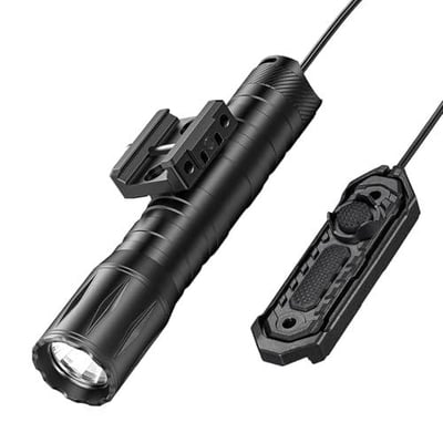 EZshoot 1800 Lumens Rifle Flashlight with Pressure Switch Compatible with Picatinny Rail - $27.73 w/code "HIE9VOSU" + $8 PED + FREE Shipping