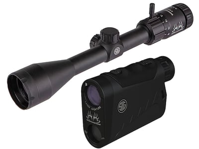 Sig Sauer Buckmasters Rifle Scope 3-12x 44mm BDC Reticle Matte with Buckmasters LRF 1500 Laser Rangefinder - $184.82 + Free Shipping 