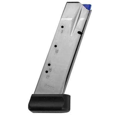 CZ 75, Shadow 2, SP-01 9mm 19rd (17 Plus 2 Base Pad) Nickel Steel Pistol Magazine - $54.99