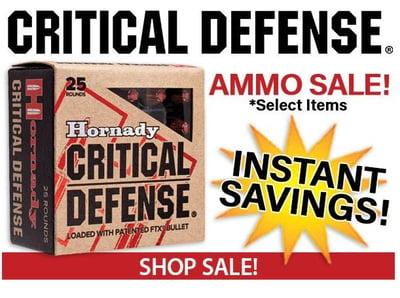 SUMMER AMMO SALE @ Midsouth Shooters Supply feat. CRITICAL DEFENSE