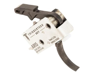 TriggerTech AR-15 Single-Stage 3.5lb Duty Trigger - Curved - $99.99 