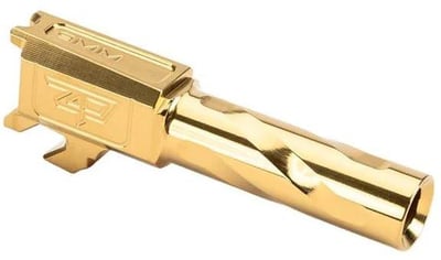Zaffiri Precision Hellcat Barrel - Flush and Crown - Gold - $152.99 