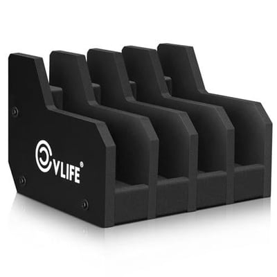 40% off CVLIFE Foam Pistol Rack for Gun Safe Shelf Pistol Holder Gun Safe Cabinet Accessories Handgun Rack Pistol Stand for Storage w/code DFNW3T4K - $13.79 + FREE Shipping