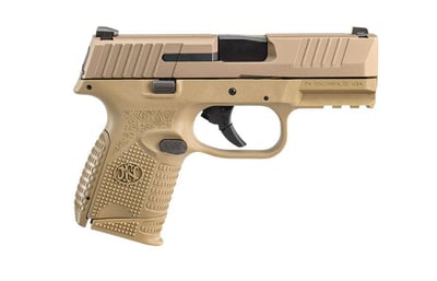 FN 509 Compact 9mm FDE 15 Round Capacity - $499 (click the Email For Price button to get this price) 